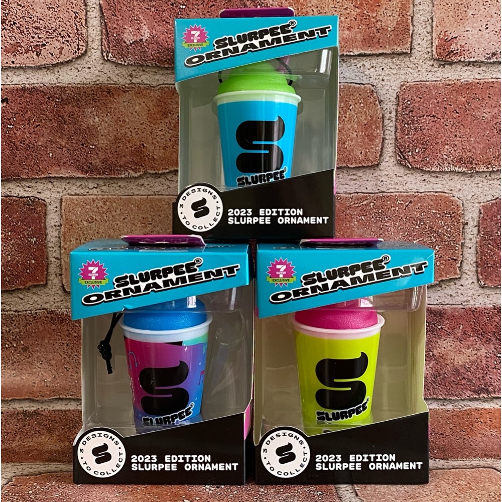 7-Eleven Exclusive 2023 Slurpee Ornaments
